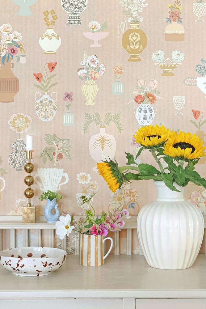 Εμφάνιση  λεπτομερειών Floral Daiquiri Blush Terra - 901-03 Εικόνα της Floral Daiquiri Blush Terra - 901-03